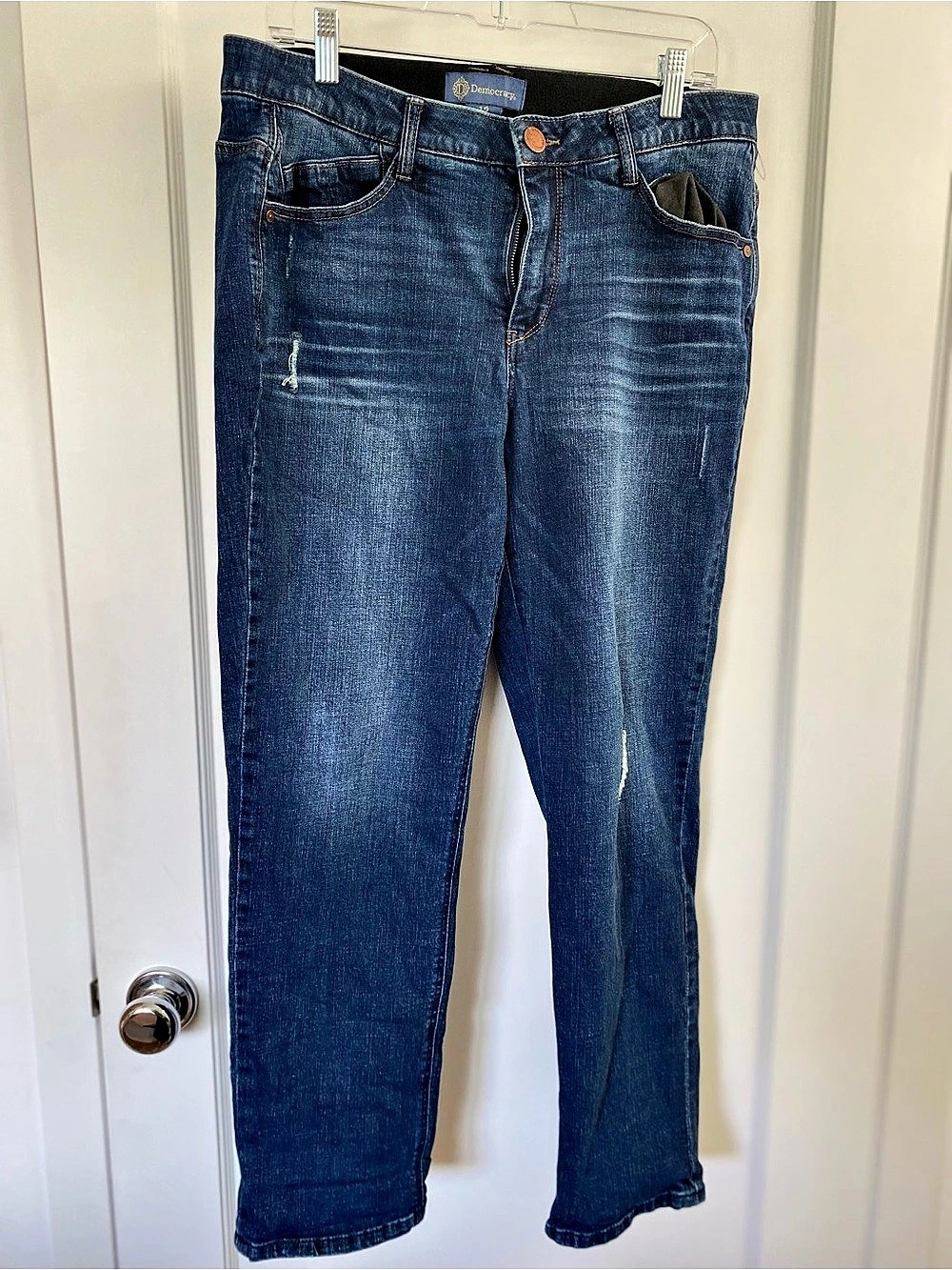 Democracy Absolution Skinny Jeans Blue Waist 12
